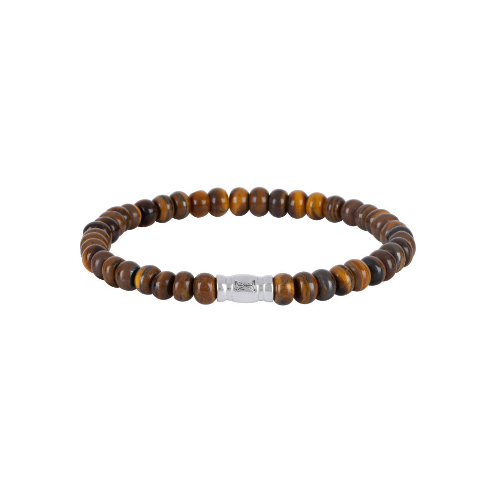 AZE Jewellery Herrenarmband Grand Teton Oval Braun