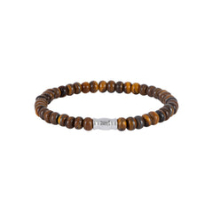 AZE Jewellery Herrenarmband Grand Teton Oval Braun