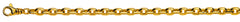 Armband Anker Oval Gelbgold 750, 6.0mm, Messerschliff