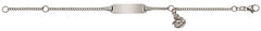 Baby Armband Panzer diamantiert Weissgold 750 Engel