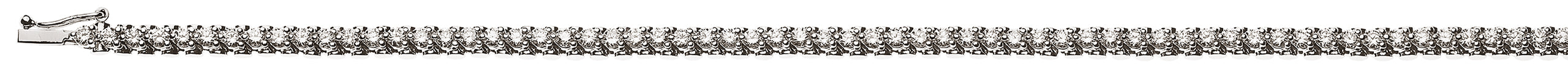 Armband Weissgold 750 mit 76 Brillanten H-SI 2.22 ct.