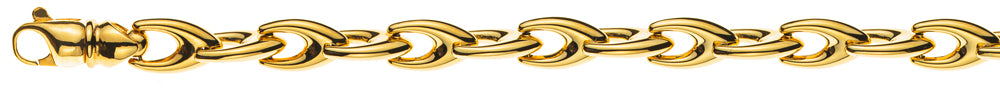 Armband V-Form Gelbgold 750 ca. 6mm 19cm