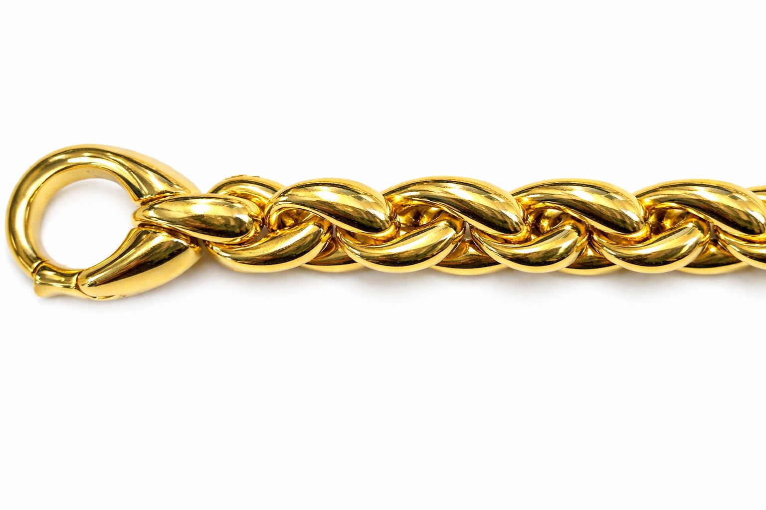 Armband Gelbgold 750 Handarbeit ca. 11.0mm