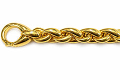 Armband Gelbgold 750 Handarbeit ca. 11.0mm