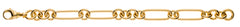Armband Gelbgold 750 poliert Fantasiemuster 20cm