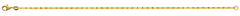 Armband Tubepoliert Gelbgold 750, 19cm