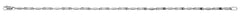 Armband Weissgold 750 Fantasie poliert 2.3mm 19cm