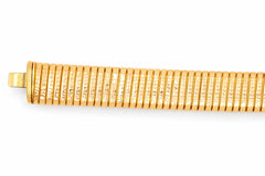 Armband Rotgold 750 Handarbeit 12.0mm 19cm