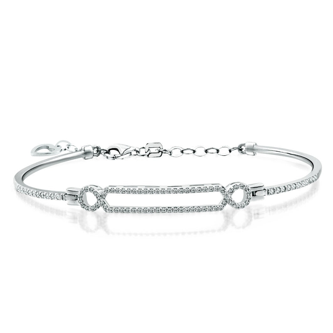 Elegantes Goldarmband mit Diamanten (14K / 18K) - BL0000612