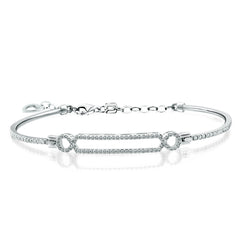 Elegantes Goldarmband mit Diamanten (14K / 18K) - BL0000612