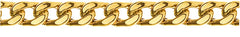 Collier Panzer diamantiert Gelbgold 750 ca. 7.0mm 45cm