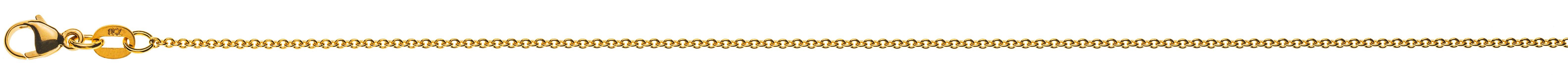 Collier Rundanker Gelbgold 375 ca. 1.3mm