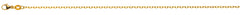 Collier Anker 4-fach geschliffen Gelbgold 750 ca. 1.8mm