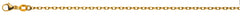 Collier Anker 4-fach geschliffen Gelbgold 750 ca. 2.1mm