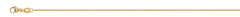 Collier Anker Oval Gelbgold 750 ca. 1.4mm Messerschliff