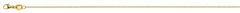 Collier Rundanker Gelbgold 750 ca. 1.3mm Light Version