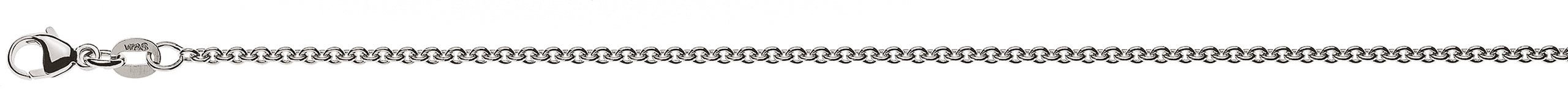 Collier Rundanker Weissgold 750 ca. 1.9mm