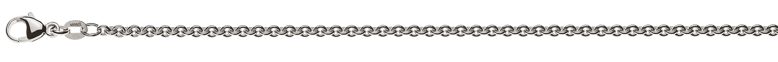 Collier Rundanker Weissgold 750 ca. 2.7mm