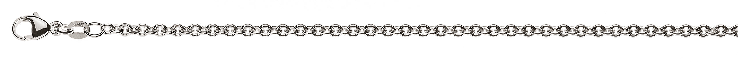 Collier Rundanker Weissgold 750 ca. 3.1mm