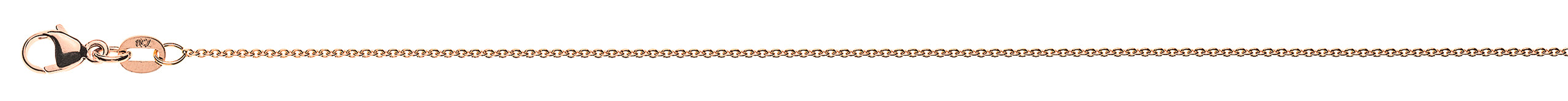 Collier Rundanker Rotgold 750 ca. 1.1mm