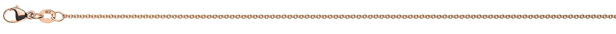 Armband Rundanker Rotgold 750 1.3mm