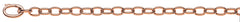 Armband Anker oval Rotgold 750 Handarbeit ca. 6.0mm