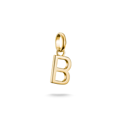 THOMAS SABO Charm-Anhänger Buchstabe Connect Goldfarben - CC1207-413-39