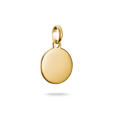 Thomas Sabo Charm Club Connect Coin Anhänger gravierbar Silber 925 & 18K vergoldet – CC1271