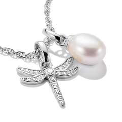 Thomas Sabo Charm Club Connect Süsswasserzuchtperle Anhänger Silber 925 – CC1282-082-14