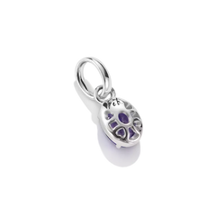 THOMAS SABO Charm-Anhänger Herz 12 Geburtsstein Silber
