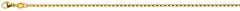 Collier Erbskette Gelbgold 750 ca. 2.0mm