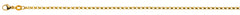 Collier Erbskette Gelbgold 750 ca. 2.4mm