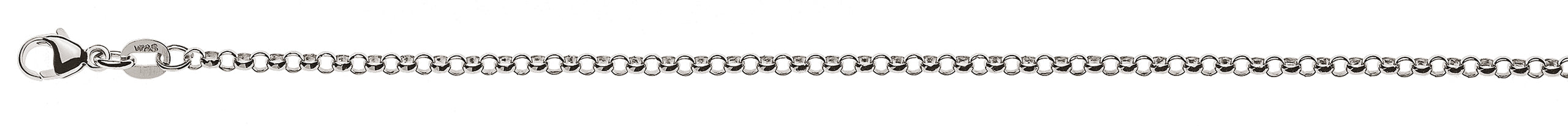 Armband Erbs Weissgold 750 ca. 2,4mm