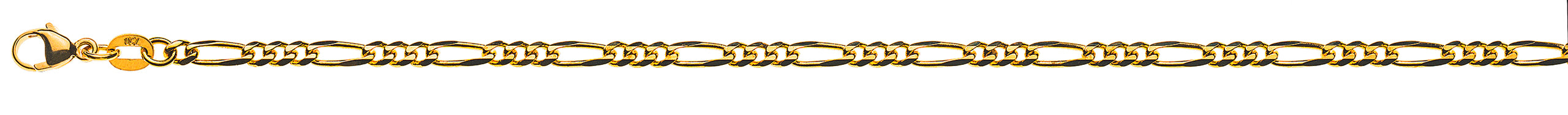 Collier Figaro Gelbgold 750 ca. 2.9mm