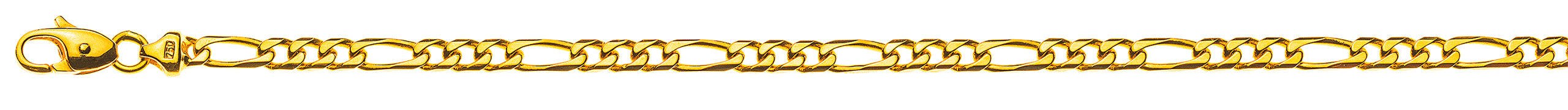 Collier Figaro Gelbgold 750 ca. 4.0mm