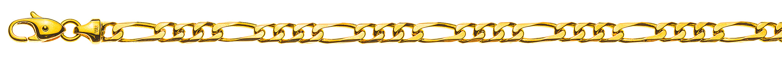 Collier Figaro Gelbgold 750 ca. 4.5mm
