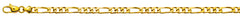Collier Figaro Gelbgold 750 ca. 4.5mm