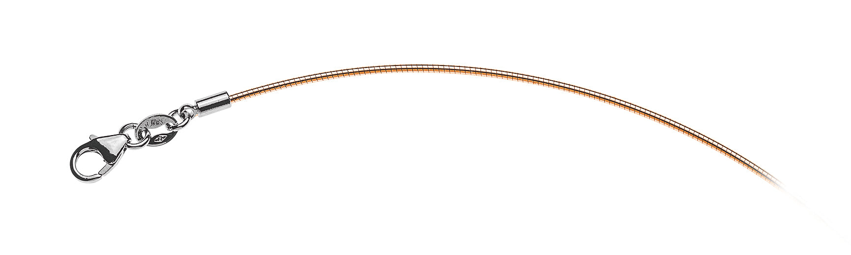 Collier Omega Rotgold 750 ca. 1.0mm 40cm