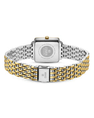 COVER Lovis Square Damen Uhr Silber Bicolor Gold