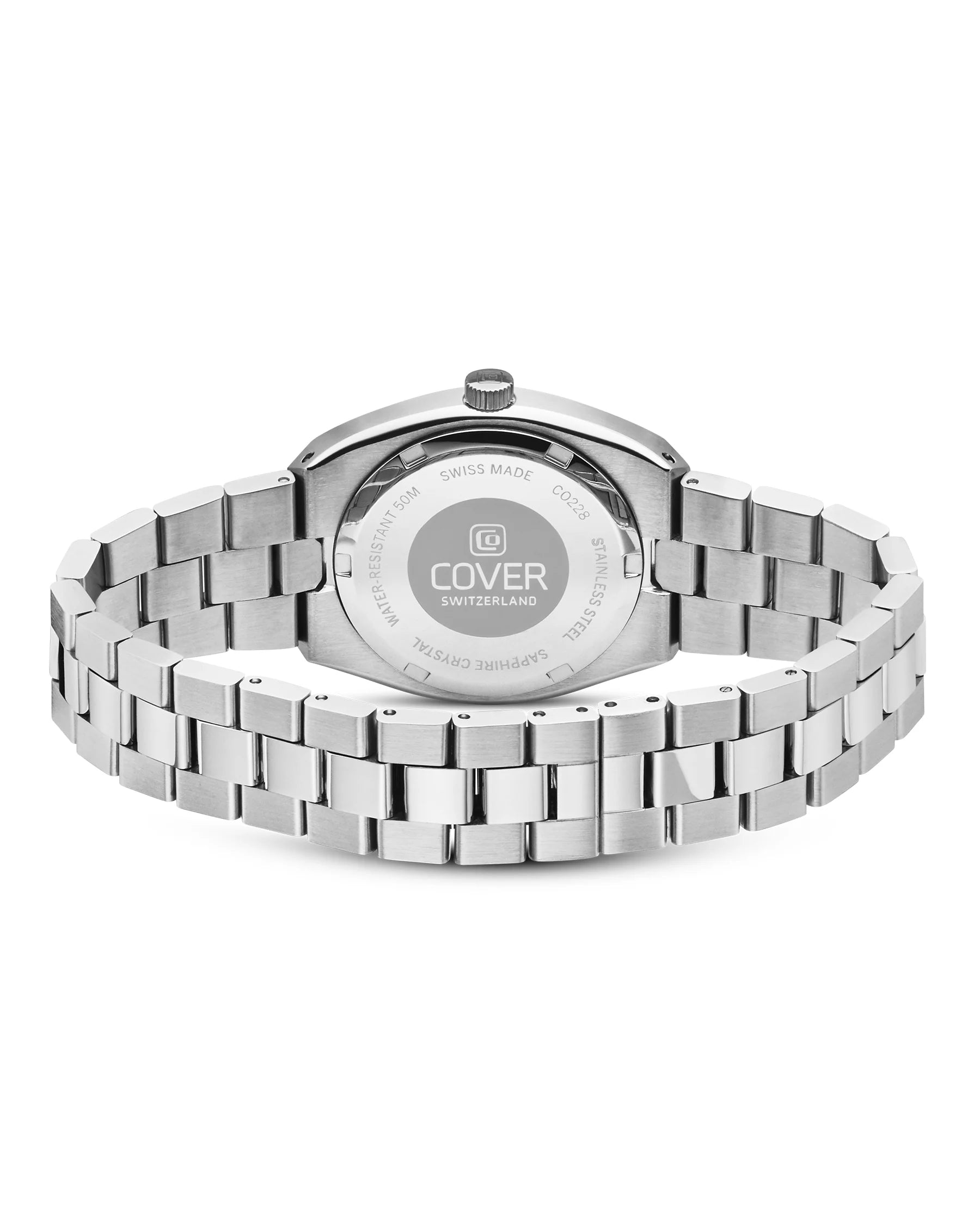 COVER Urban Muse Faceted Diamond Damen Uhr Roségold Silber