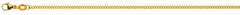 Collier Panzerkette geschliffen Gelbgold 750 ca. 2.0mm
