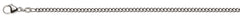 Collier Rundpanzerkette Weissgold 750 ca. 2,8mm