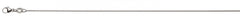 Collier Schlangenkette 8-fach diamantiert Weissgold 750 ca. 0.8mm