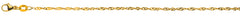 Collier Singapur Gelbgold 750 ca. 1.9mm