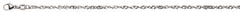 Collier Singapur Weissgold 750 ca. 2.4mm