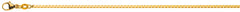 Collier Venezianer diamantiert Gelbgold 750 ca. 1.9mm
