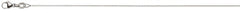 Collier Venezianer diamantiert Weissgold 750 0.6mm