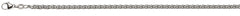 Armband Zopf Weissgold 750 ca. 3.3mm