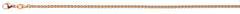 Collier Zopfkette Rotgold 750 ca. 2.15mm