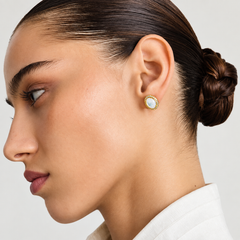 THOMAS SABO Ohrstecker Perlmutt mit weissem Zirkonia – H2354-M01-14